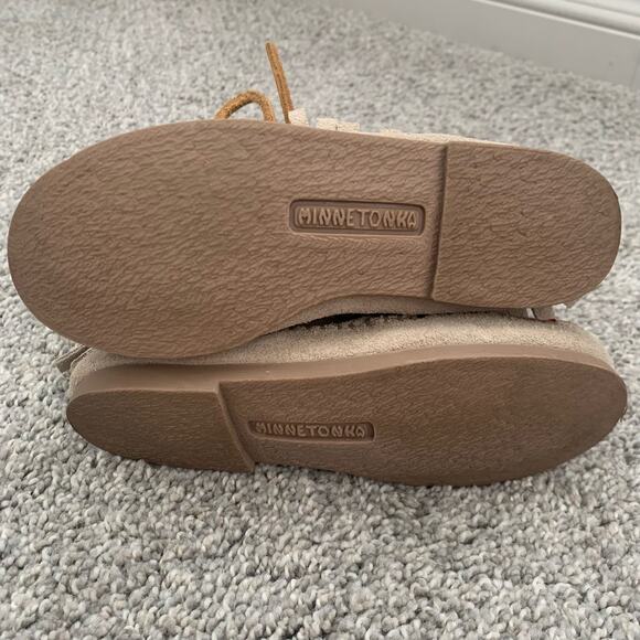 Minnetonka Frisco Stone Colorful Suede Fringe Booties - Toddler Size 10 - Picture 10 of 10